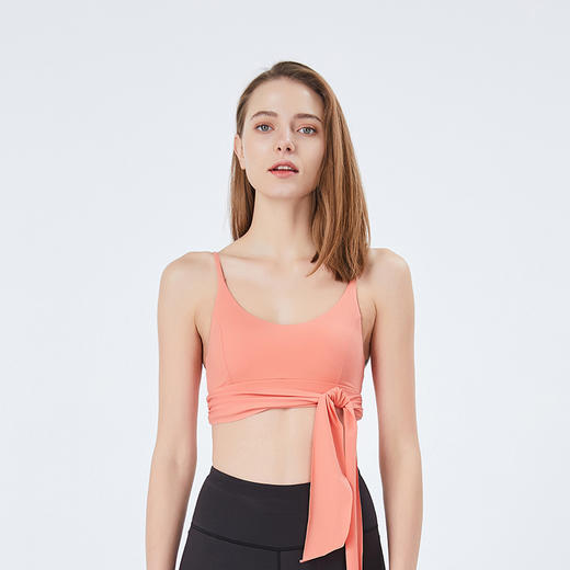 【断码捡漏】卡益裸感上衣抹胸KL03375女士瑜伽服健身服 商品图3