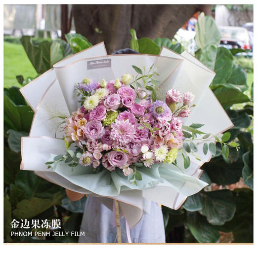 金边果冻膜雾光纸（60*60CM,20张/包） 商品图1