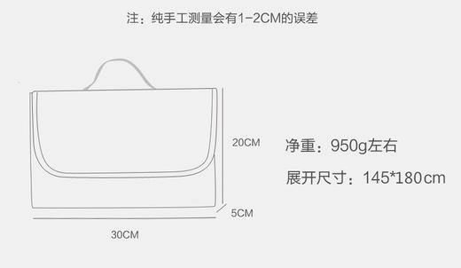 ONYA/然雅 野餐垫户外便携沙滩垫郊游地垫春游露营折叠防水游戏垫    JPY带授权招加盟代理 商品图9