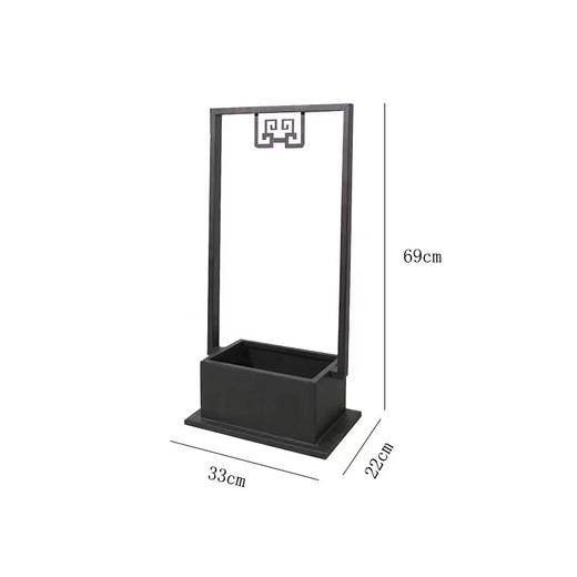 网红铁艺中式插花架 商品图1