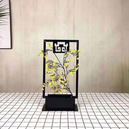网红铁艺中式插花架 商品图4