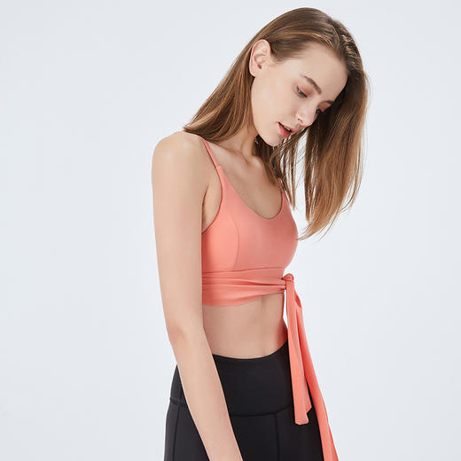 【断码捡漏】卡益裸感上衣抹胸KL03375女士瑜伽服健身服 商品图4