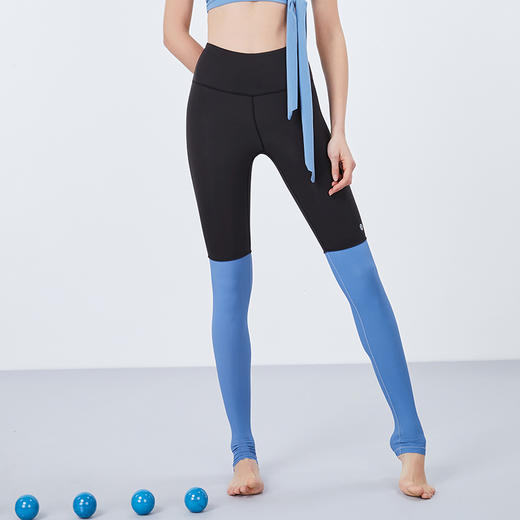 卡益裸感高腰长裤KL03416女士瑜伽裤紧身健身裤 商品图1