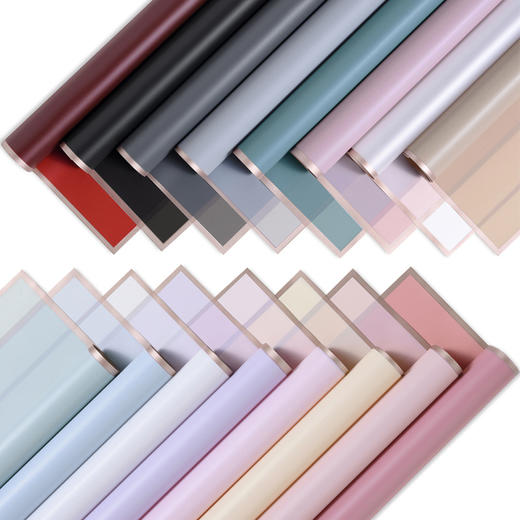 金边果冻膜雾光纸（60*60CM,20张/包） 商品图0