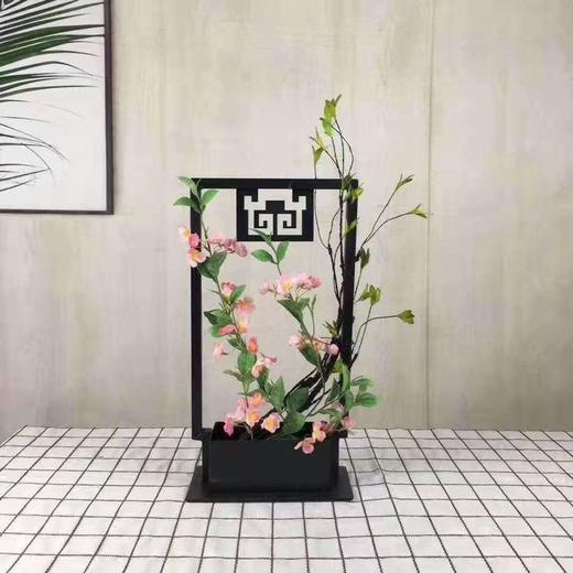 网红铁艺中式插花架 商品图3