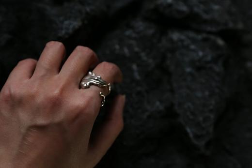 CHEZ BOQUE 冬日童话系列原创手工925银戒指《阿修罗》 商品图2