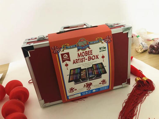 英国mobee正品鼠年新款儿童绘画艺术礼盒 商品图3