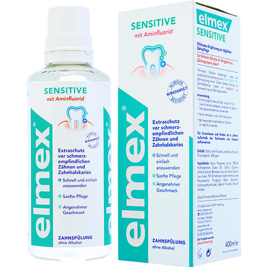 【品牌直发】进口elmex艾美适应对敏感防蛀漱口水400ml 商品图4