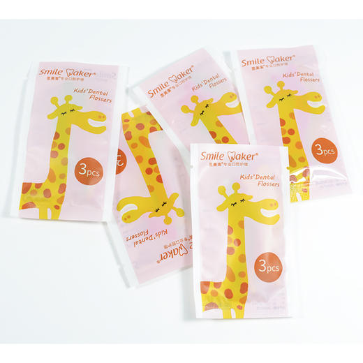 思美客smilemaker儿童宝宝牙线棒3支装 商品图3