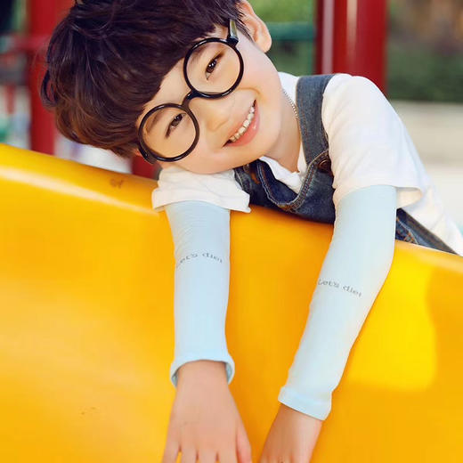 Let's 儿童冰袖 粉色 蓝色 白色 黑色 下单备注颜色（母婴） 商品图5