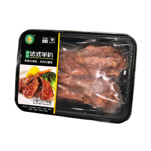 调味法式羊扒 400g 商品图1