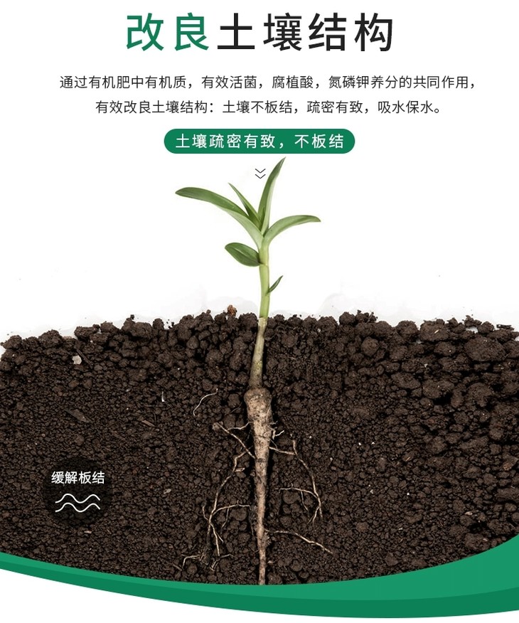 土壤改良基质,不烧苗不烧根无异味,生物有机菌肥土,有益活菌2亿/g,有