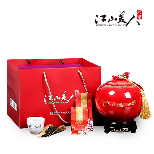 江山美人茶四星红瓶 商品图0