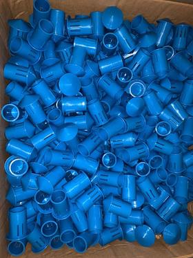 Φ25排气帽 1000只/件 蓝色 商品代码93245