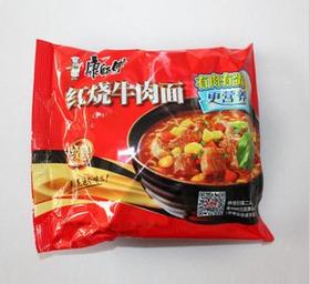 【百汇到家】SH康师傅袋经典红烧牛肉面103g
