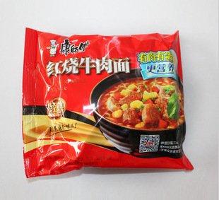 【百汇到家】SH康师傅袋经典红烧牛肉面103g 商品图0