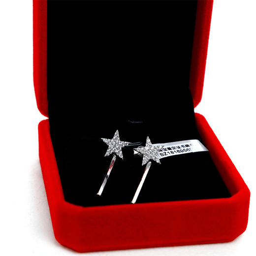 军旅元素纯银耳线 商品图2