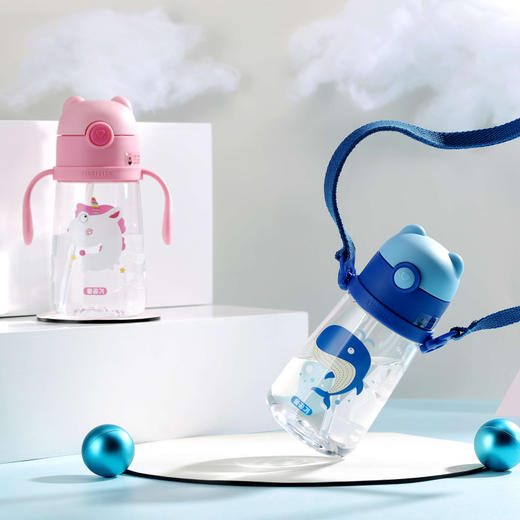 韩国BEDDYBEAR杯具熊儿童萌宠新款学饮杯凉杯水杯JJ 商品图5