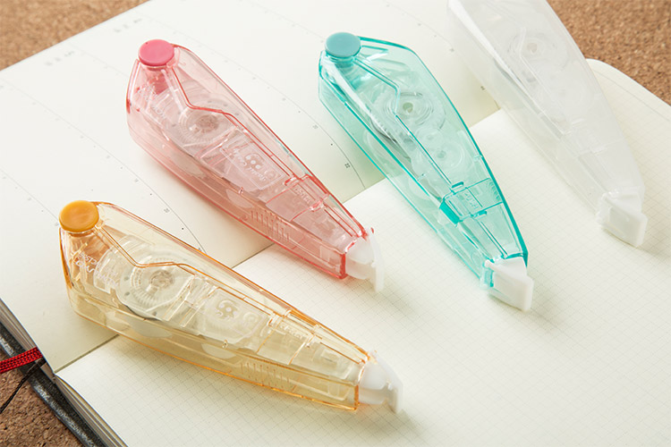 国誉kokuyo可换替芯修正带日本文具小清新涂改带学生用改正带简约