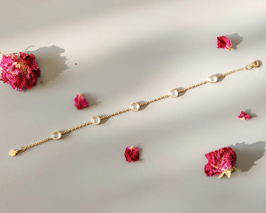 「满天星」定制款 白冰翡翠手链（联系客服询价） 商品图2