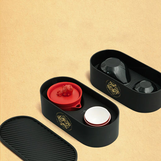 齐天大圣X小泡蛋 大闹天宫联名款 便携泡茶茶杯套装 商品图4