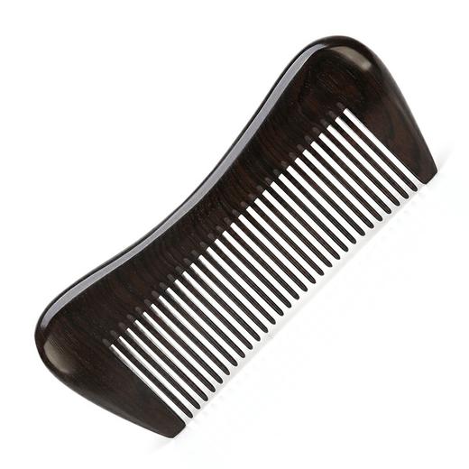 初心| 实木质感中齿无柄梳猫形整木梳梳子 商品图1