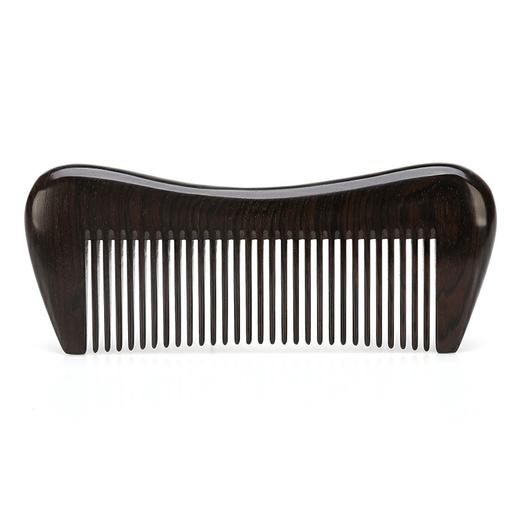 初心| 实木质感中齿无柄梳猫形整木梳梳子 商品图2