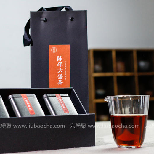 六堡聚 品鉴礼盒装 3罐/盒（共约110g） 商品图0