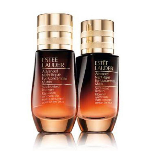 【香港直邮】雅诗兰黛Advanced Night Repair 小棕瓶密集修护眼精华两件套装 商品图0