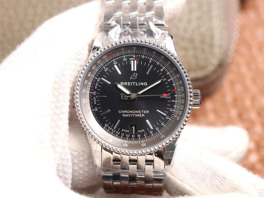 KOR百年灵航空计时1系列A17325241B1A1腕表，直径38mm*厚10mm，可选瑞士机芯sw200或海鸥2824机芯。送蜥蜴皮表带扣子一套。中性腕表，自动机械机芯，精钢表带，密底 商品图0