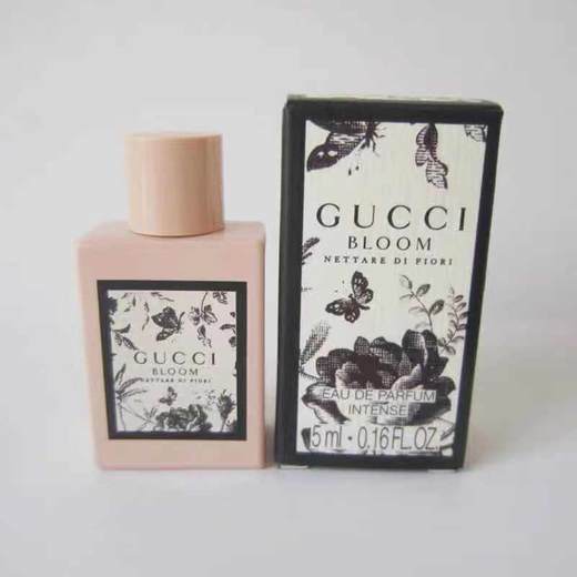 【门店直发】Gucci 古驰 Bloom 花悦绽放 黑色/绿色 繁花之水 女士香水小样5ml 商品图1
