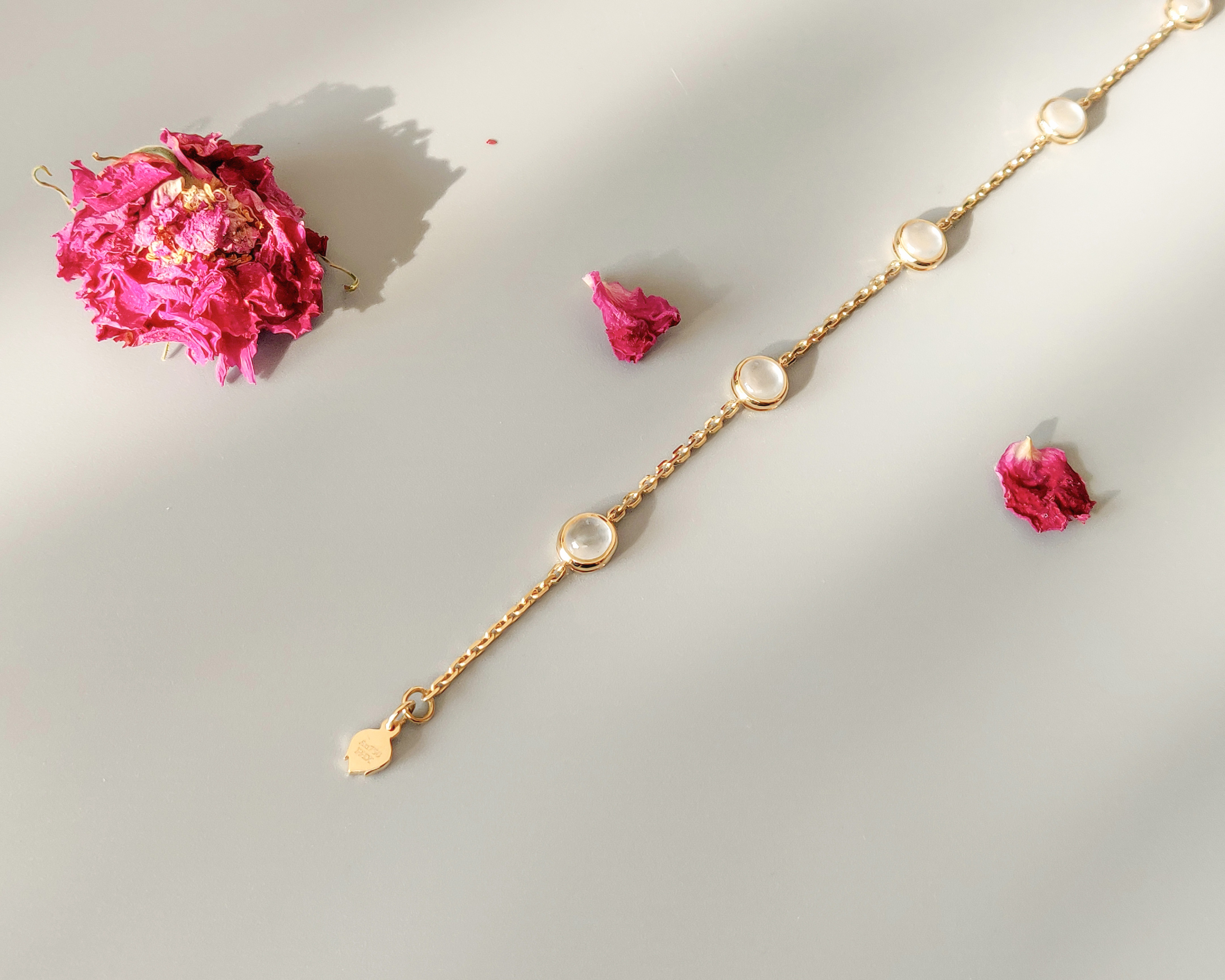 「满天星」定制款 白冰翡翠手链（联系客服询价）