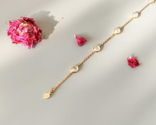 「满天星」定制款 白冰翡翠手链（联系客服询价） 商品图0