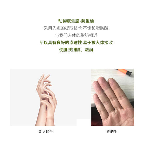 【门店直发】日本DUNALLA鳄鱼油护手霜20g冻cang膏宝宝zhi痒皲裂滋润保湿修复干裂软化角质 商品图4