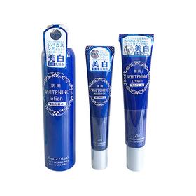 【香港直邮】【组合套装】DAISO/大创 胎盘素白皙化妆水 80ML+ 乳液 25G+ 精华 20G 组合装