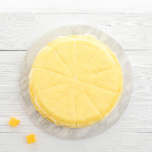 【香甜软糯】8英寸芒果千层下午茶，手工现煎千层皮+大块香甜鲜芒（2025年） 商品图3