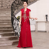 DLQ-A1030新款中国风红色高端改良版旗袍连衣裙TZF 商品缩略图0