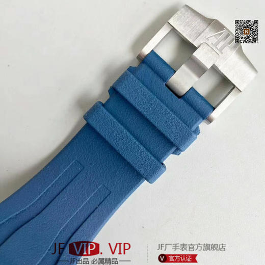 JF爱彼26568，车神舒马赫限量版！皇家橡树12秒 版本！3126机！透底，前后蓝宝石！钛金属表壳！钛陶瓷圈口！44MM。 ！全功能男士手表 商品图11