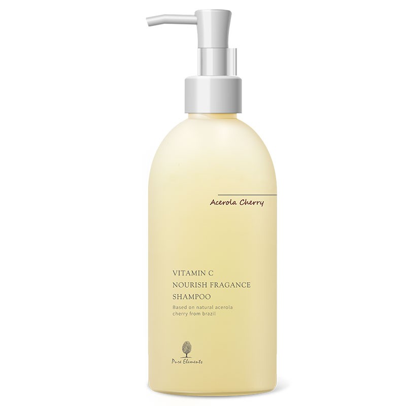 PURE ELEMENTS/笙木之源 樱桃维C滋养香氛洗发水 400ML    笙木之源香氛洗发水 针叶樱桃维C滋养香氛系列 留香柔顺JPY带授权招加盟代理