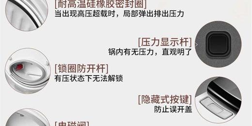 PANASONIC/松下 电压力锅饭煲 SR-S60K8   无水料理 厚釜内锅 自由组合压力与时间JPY带授权招加盟代理 商品图9