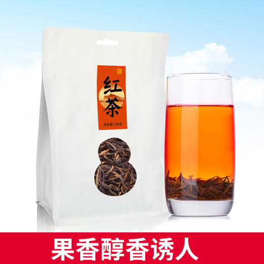 峨眉雪芽工夫红茶250g半斤装浓香型四川高山红茶 商品图0