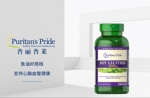 PURITAN'S PRIDE/普丽普莱 超浓缩大豆卵磷脂软胶囊 250粒JPY带授权招加盟代理 商品图1