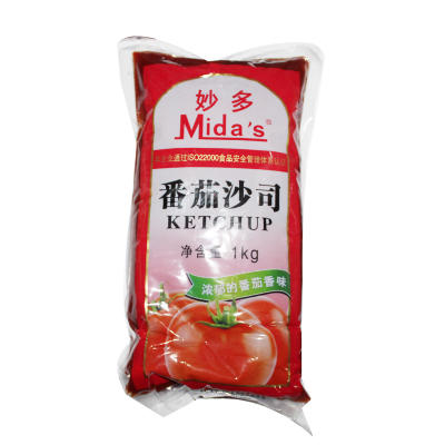 妙多  软包沙司1kg/包  番茄酱 手抓饼鸡肉卷 商品图3