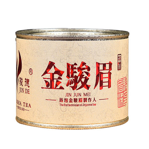 骏德 特制金骏眉 红茶 罐装100g 商品图0