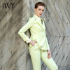 IWY/浅黄色西装职业套装201003CP1 商品缩略图6