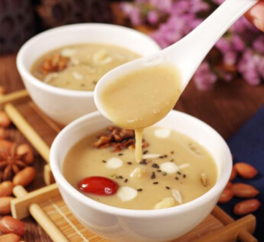 【经典杏仁咸】德富祥清真美食陕西特产480g杏仁油茶*2袋 商品图4