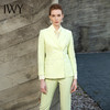 IWY/浅黄色西装职业套装201003CP1 商品缩略图5