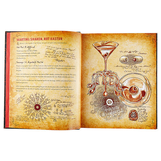 预售 【中商原版】暗黑料理：洛夫克拉夫特传说中的食谱和仪式 英文原版 The Necronomnomnom: Recipes and Rites 食谱 商品图3