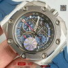 JF爱彼26568，车神舒马赫限量版！皇家橡树12秒 版本！3126机！透底，前后蓝宝石！钛金属表壳！钛陶瓷圈口！44MM。 ！全功能男士手表 商品缩略图12