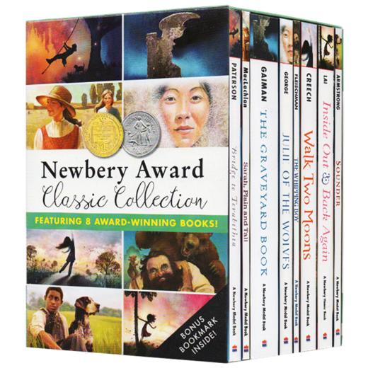 纽伯瑞获奖儿童文学奖小说全套8册Newbery Award成长故事 英文原版青少年中小学英语读物Inside Outand Back Again/Walk Two Moons 商品图0